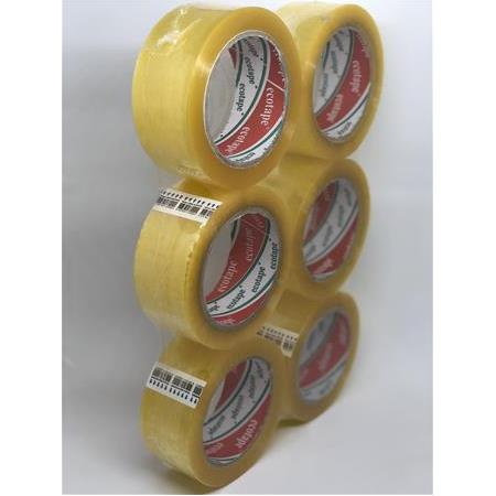 Ecotape 45x100 mt. Akrilik Şeffaf Koli Bandı